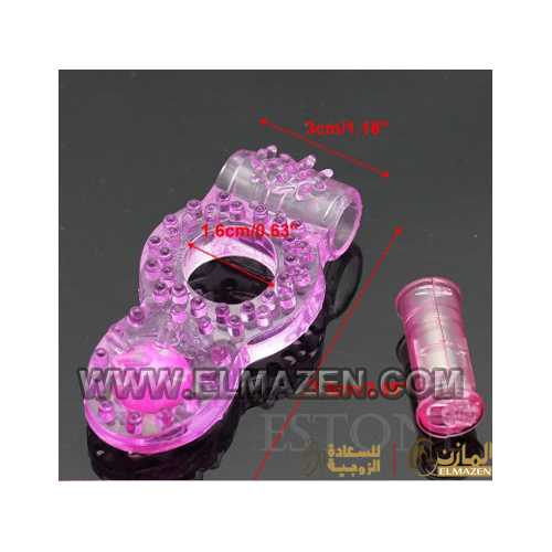 اشترى خاتم الفرشة الهزاز لاثارة الزوجينBrush Vibrat Ring مصر