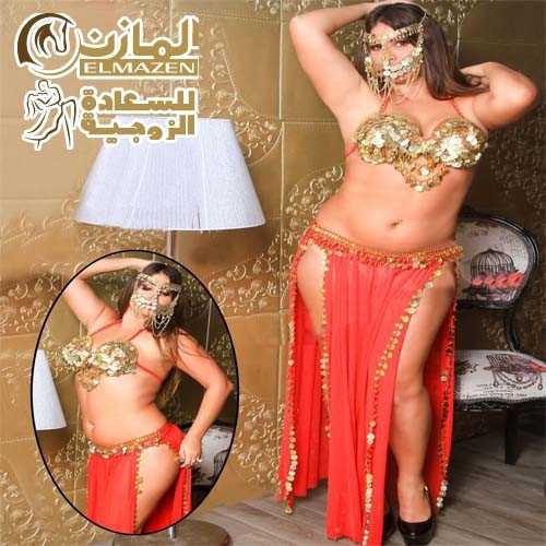 💃🏻 بدل رقص للعرايس كود 2030 💃🏻بدلة شرقى احمر اسود فى مصر