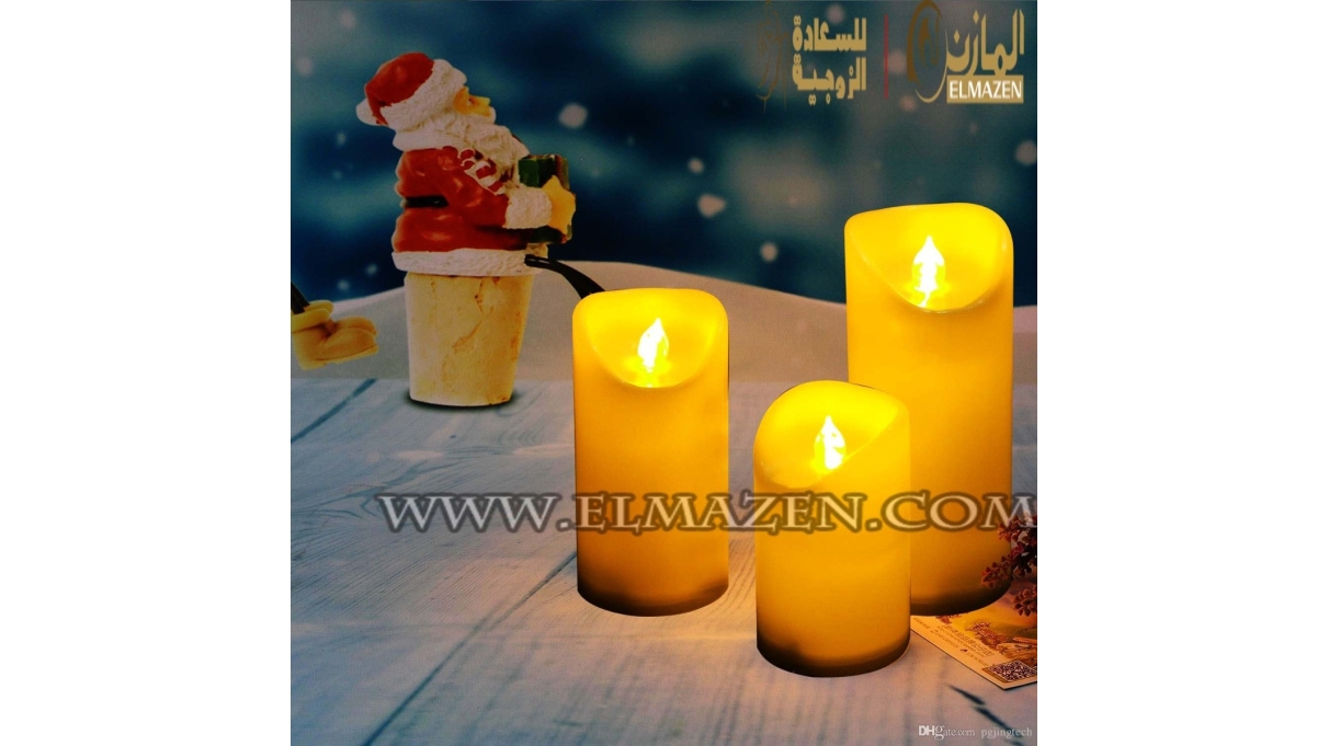 الشمعة الرومانسيه الراقصة شموع رومنسية امنة 💫