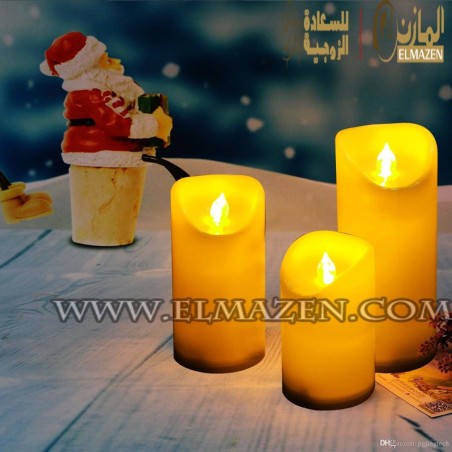الشمعة الرومانسيه الراقصة شموع رومنسية امنة 💫