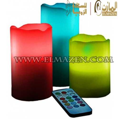 شمعة الريموت مضيئات رومنسية شموع مضئ بالريموت 💫 فى مصر
