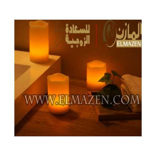 شمعة الريموت مضيئات رومنسية شموع مضئ بالريموت 💫 فى مصر