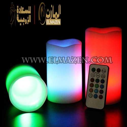 شمعة الريموت مضيئات رومنسية شموع مضئ بالريموت 💫 فى مصر