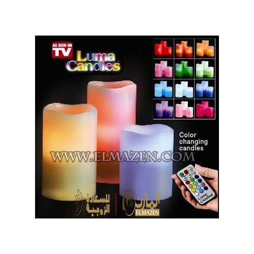 شمعة الريموت مضيئات رومنسية شموع مضئ بالريموت 💫 فى مصر