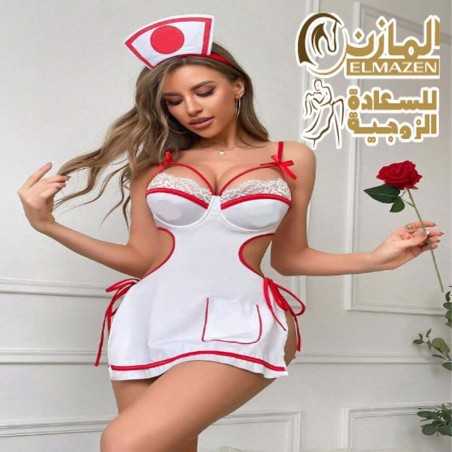 لانجيرى حريمى مثير بتصميم ممرضة