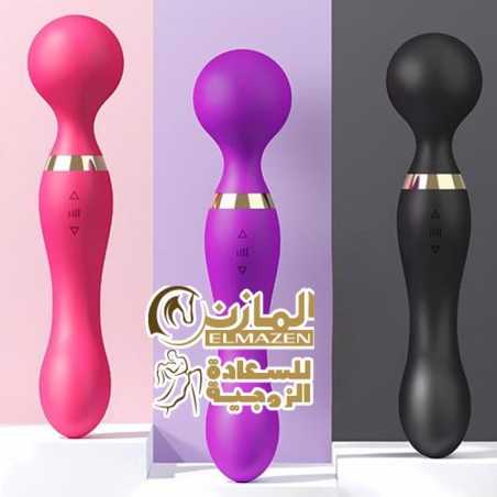 فيبراتور سيليكون 2 ماتور - هزاز نسائي بسرعات متعددة مقاوم للماء