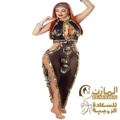 بدلة رقص عرايس بتصميم عيون زرقاء ساحرة