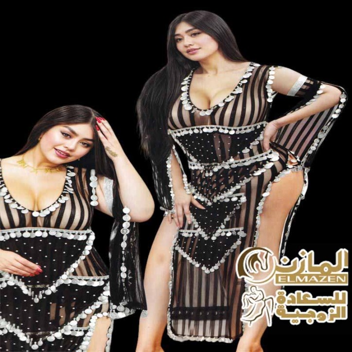 بدلة رقص للعروسة بتطريز يدوي فاخر