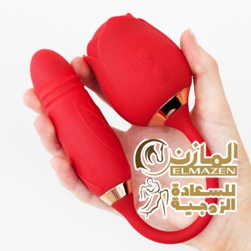 اللسان الهزاز اللاعق | وردة مداعبة نسائية بـ5 سرعات وأنماط