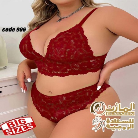 لانجيرى بيج سايز قطعتين سكسى