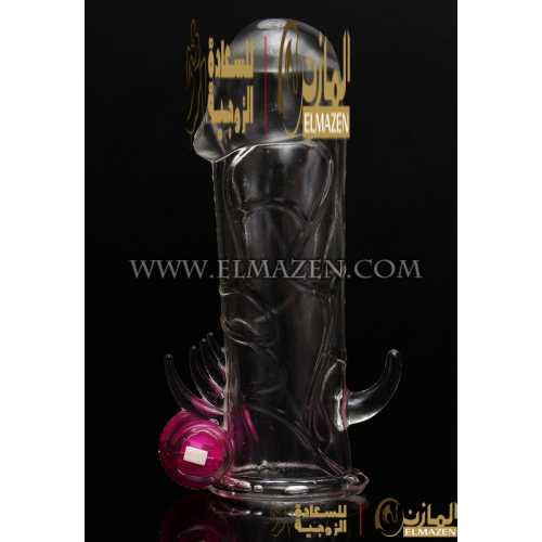 الكاندوم السليكون الكامل الهزاز