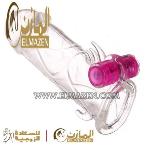 الكاندوم السليكون الكامل الهزاز