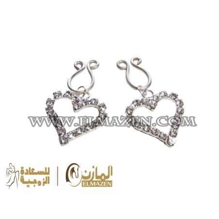 حلق حلمات الصدر القلب