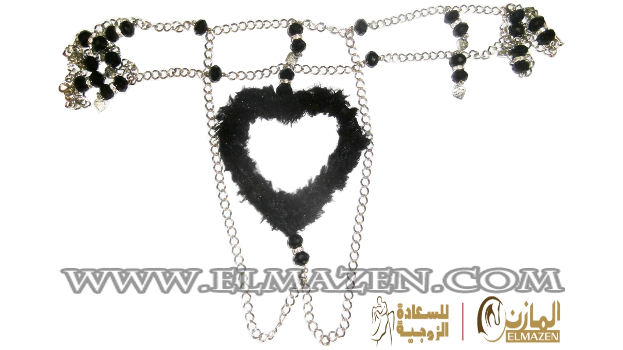 الاندر المعدن بالكريستالة السوداء