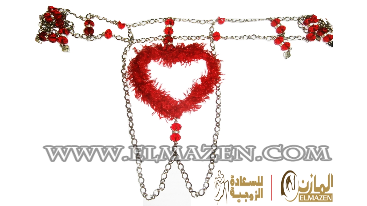 الاندر المعدن بالكريستالة الحمراء