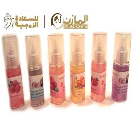 معطر وملمع الاغراء بالجليتر للمنطقة الحساسة