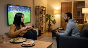 زوجي مدمن ماتشات كورة وبلاي ستيشن: ما الحل؟