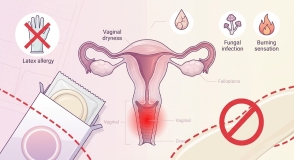 أضرار الواقي الذكري على المرأة