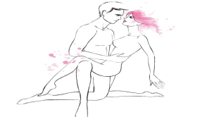 وضعية الركبة المثنية الجنسية