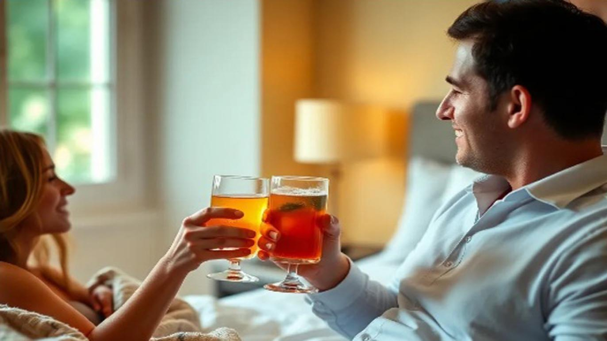 أفضل مشروب بعد العلاقة الحميمة لتعويض الطاقة وتجنب الدوخة