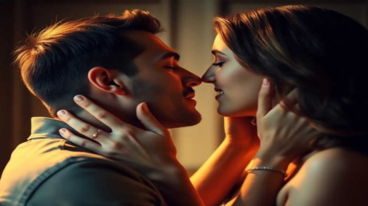 أجمل أنواع القبلات التي تثير زوجكِ