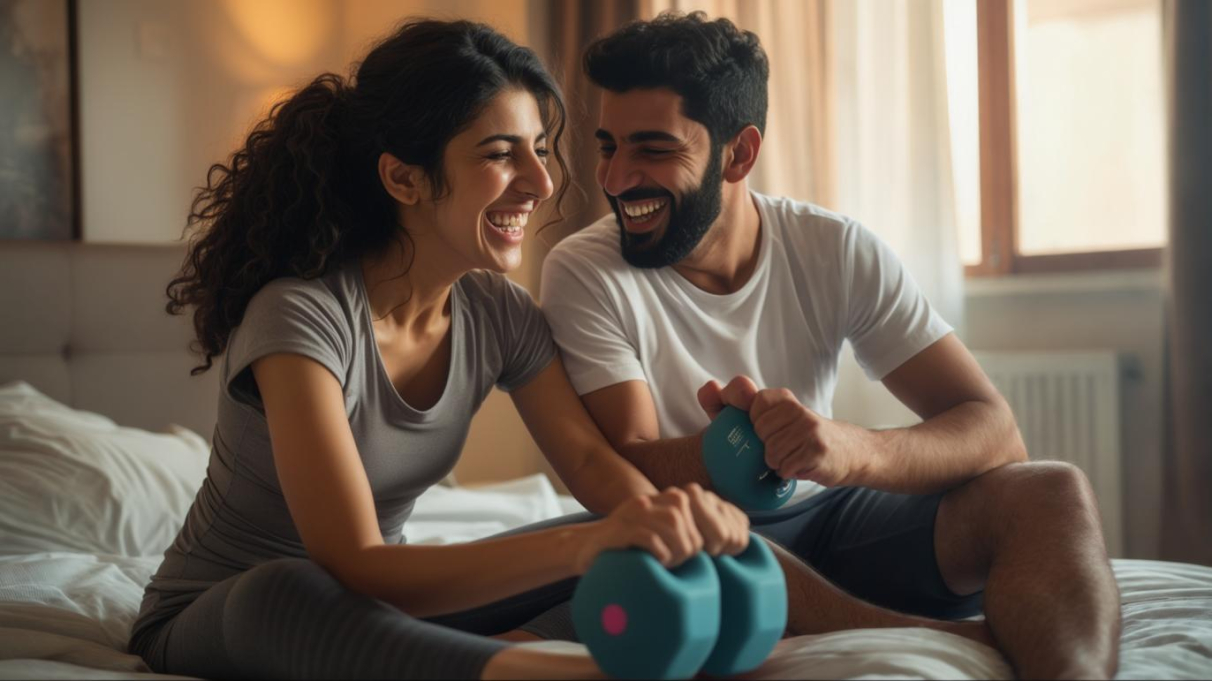 أوضاع حميمة تحرق السعرات وتغنيك عن الجيم