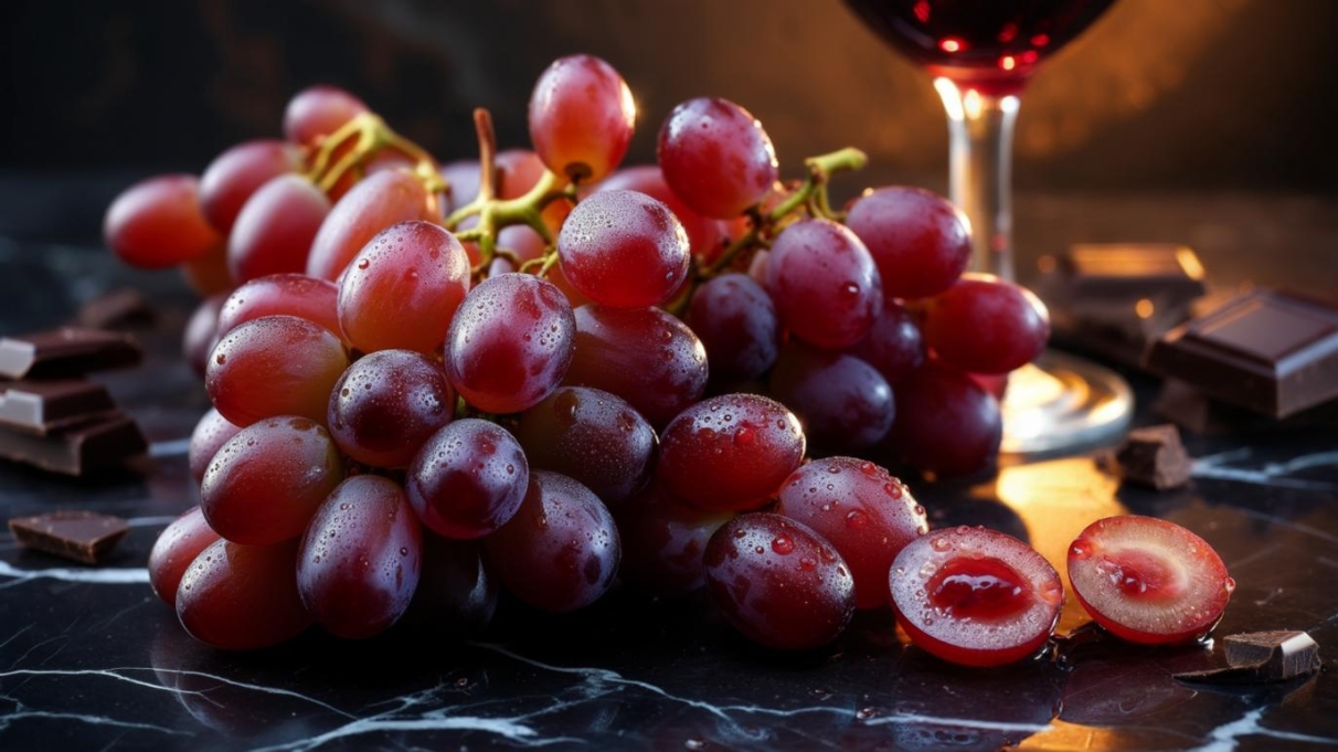 فوائد العنب الأحمر للجنس