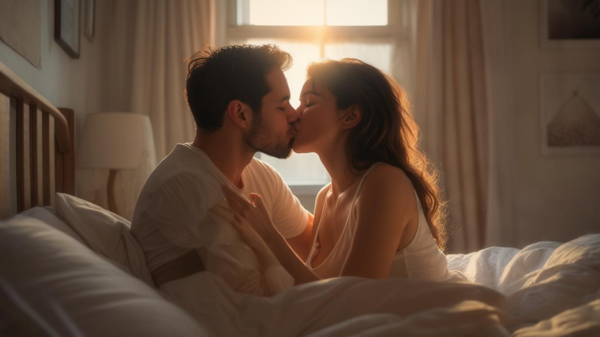 8 فوائد مذهلة لقبلة الصباح بين الزوجين