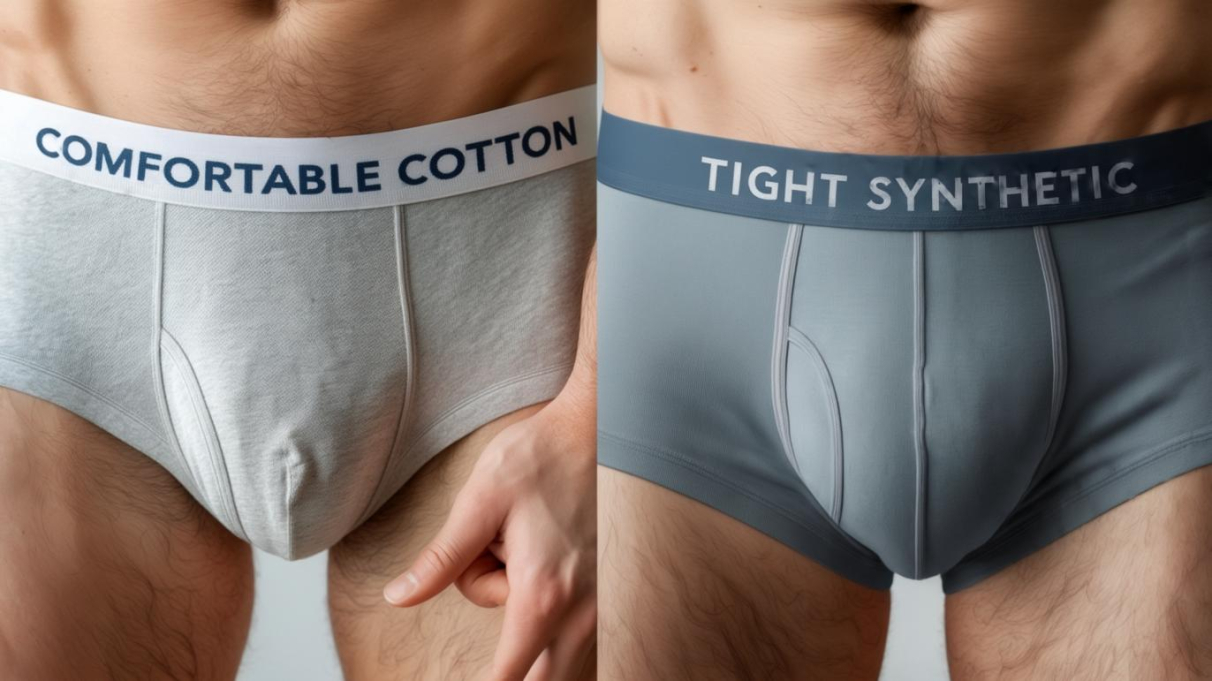 تأثير الملابس الداخلية الصناعية على خصوبة الرجل