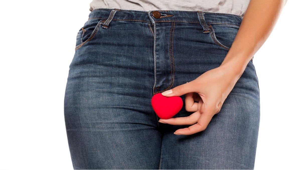 المهبل واللون الوردى