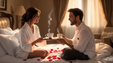 كيف تتعاملين مع زوجك في صباحية الزواج؟