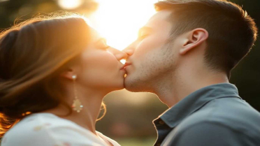 7 فوائد صحية مدهشة للقبلات الزوجية