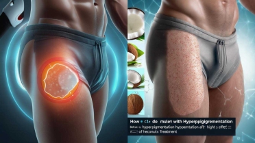 إزالة السواد بين الفخذين للرجال