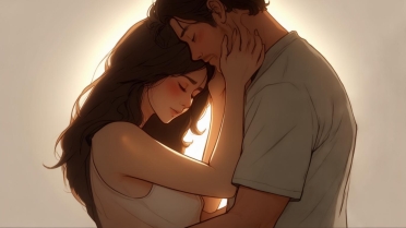 فن الجلوس في حضن الزوج