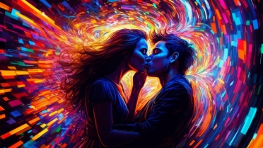 ألعاب مبتكرة للقبلات الساخنة بين الزوجين