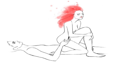 وضعية عناق الفخذ الجنسية